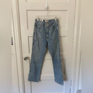 NWT Agolde Pinch Waist High Rise Kick